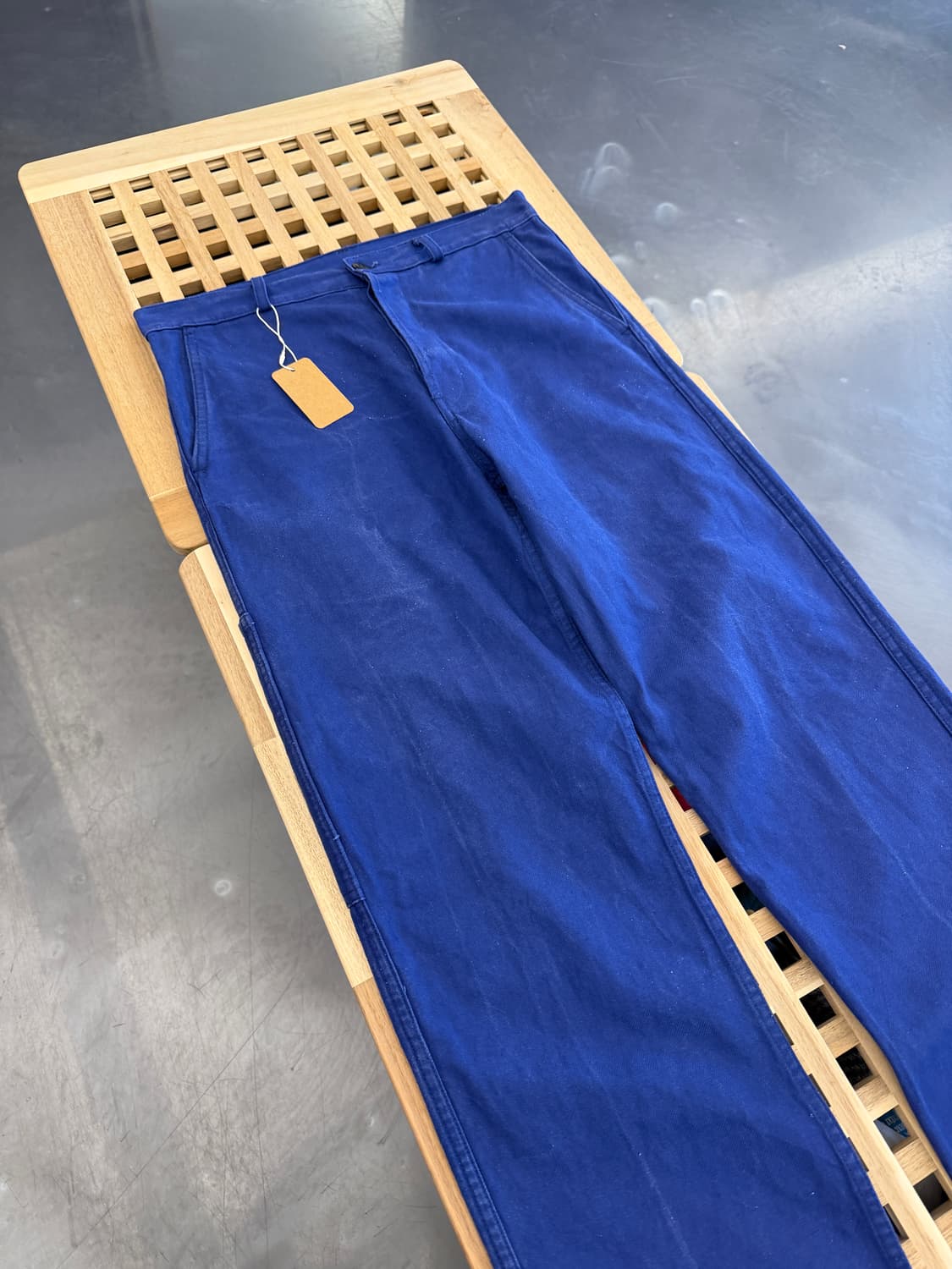 OLD VINTAGE PURPLE NAVY FRENCH 프렌치워크팬츠 상품이미지5