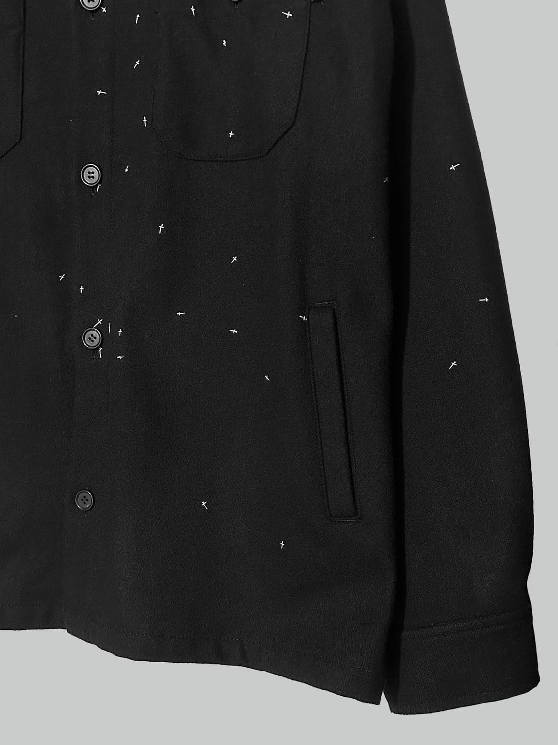 언더커버 24aw 크로스 스티치 울 자켓 상품이미지4