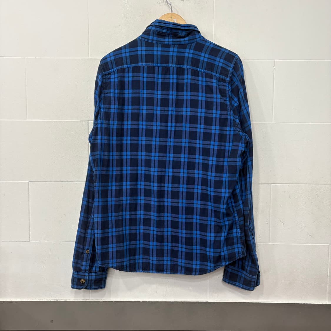 아베크롬비 블루 체크셔츠 상품이미지3