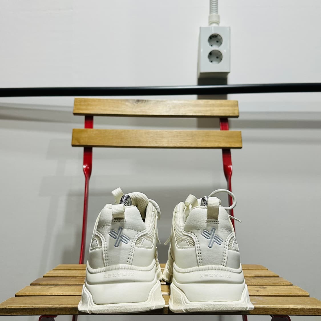250) 젝시믹스 운동화 남녀공용 신발 X-1 화이트 운동화 상품이미지4