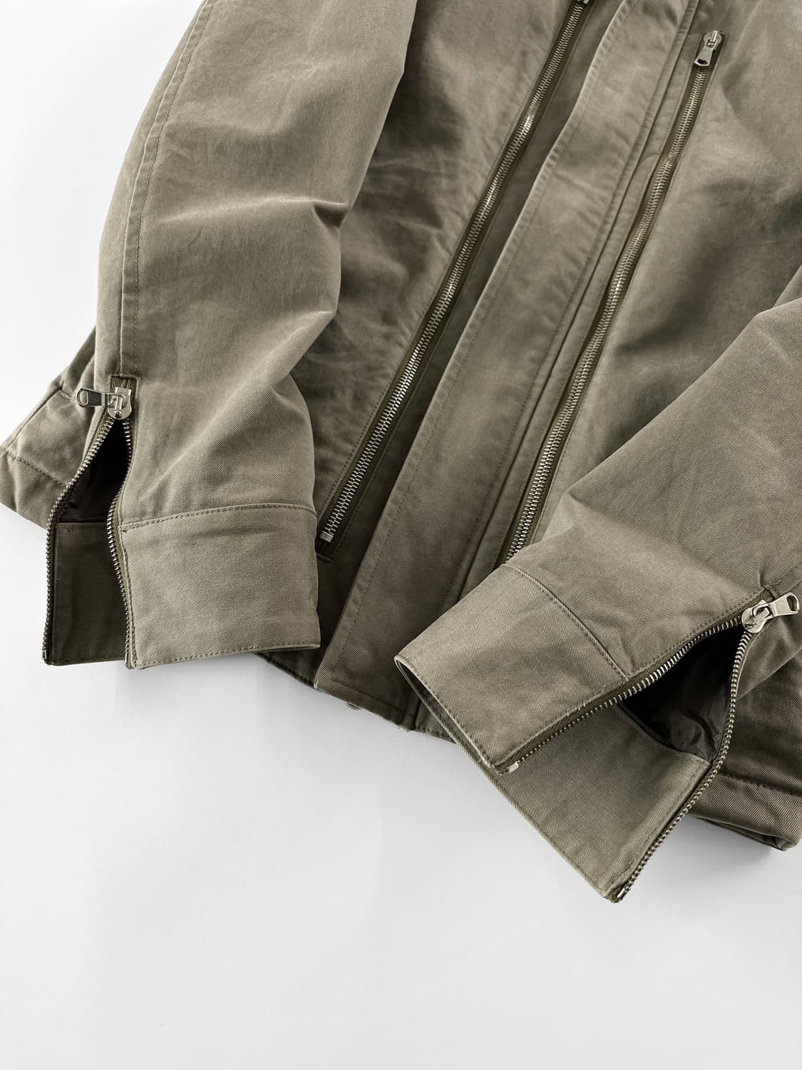 빈티지 준하시모토 멀티 집 테크니컬 자켓 상품이미지6