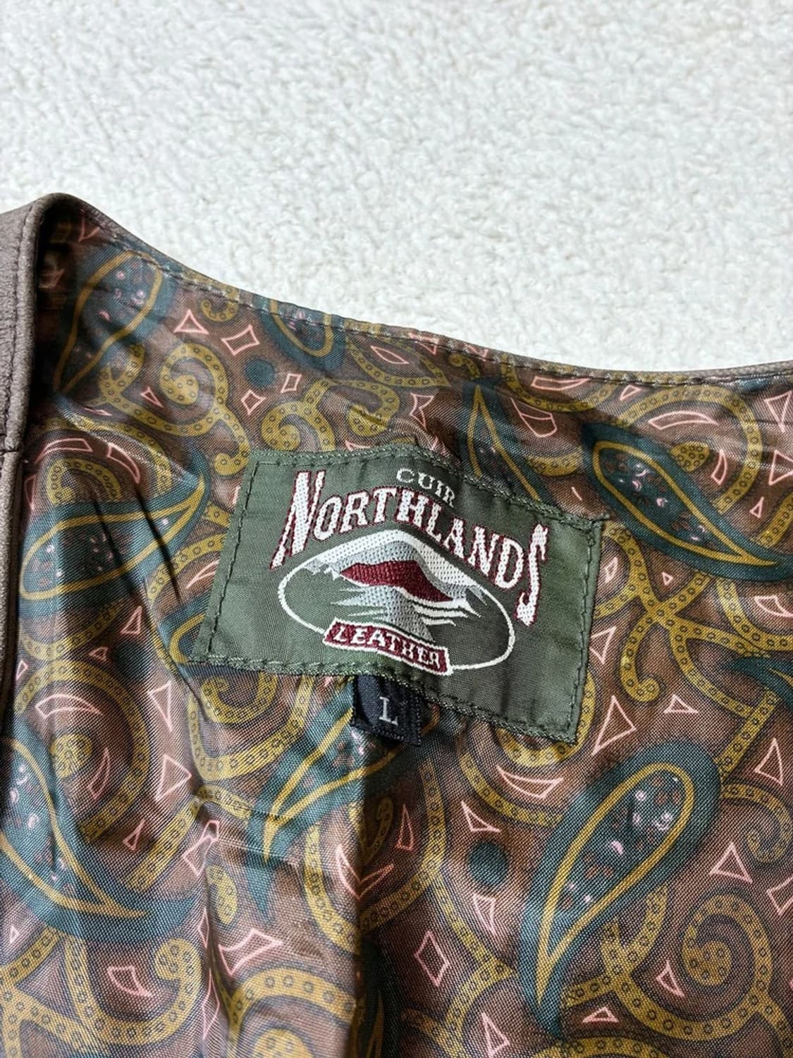 노스랜즈 90's 헤리티지 양가죽 베스트 PN7348 상품이미지7