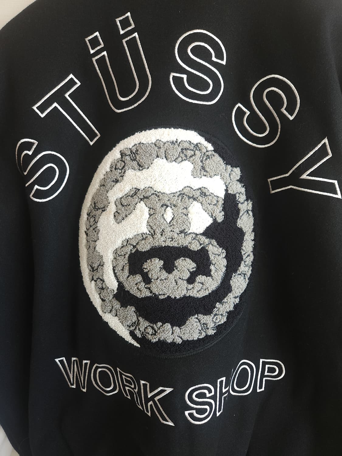 스투시×아워레가시×데임티어스 TTL 바시티자켓 상품이미지10