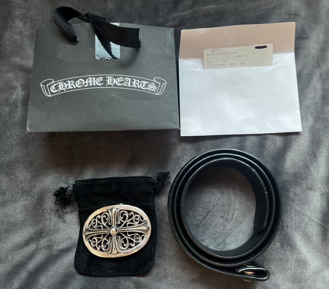 크롬하츠 1.5인치 오발 벨트 32 상품이미지1