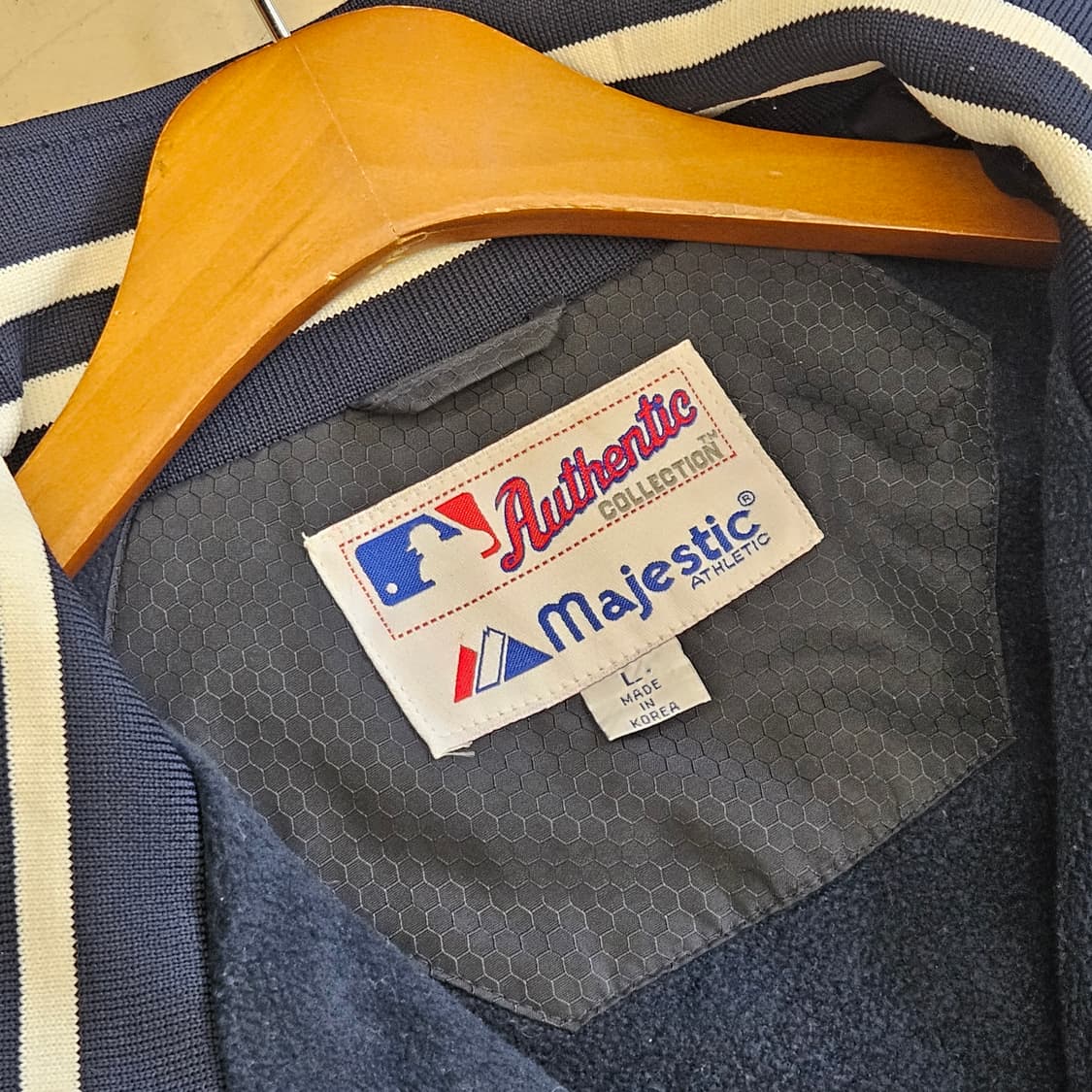 MAJESTIC 마제스틱 뉴욕양키즈 집업자켓 야구점퍼 야구잠바 L~XL 상품이미지4