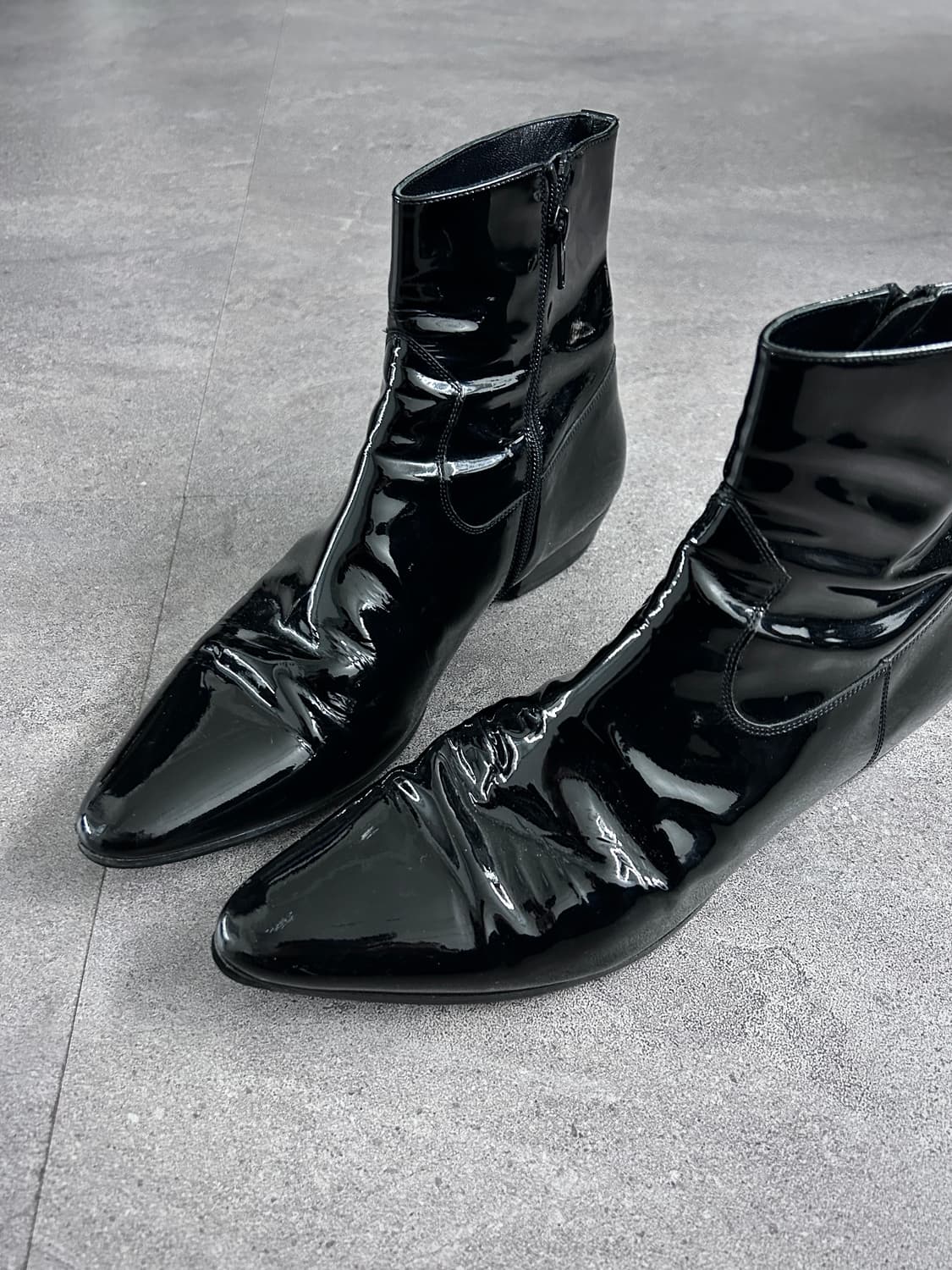 생로랑 에디기 페이던트 앵클 부츠 상품이미지3