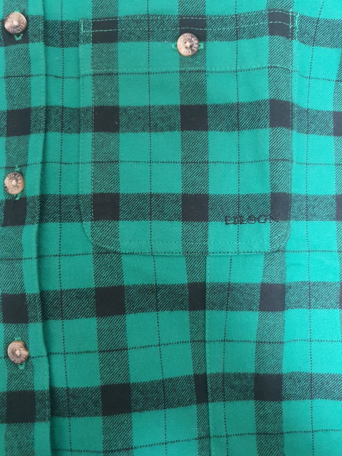 Filson 필슨 알래스칸 가이드 플란넬 셔츠 M (새 제품) 상품이미지4