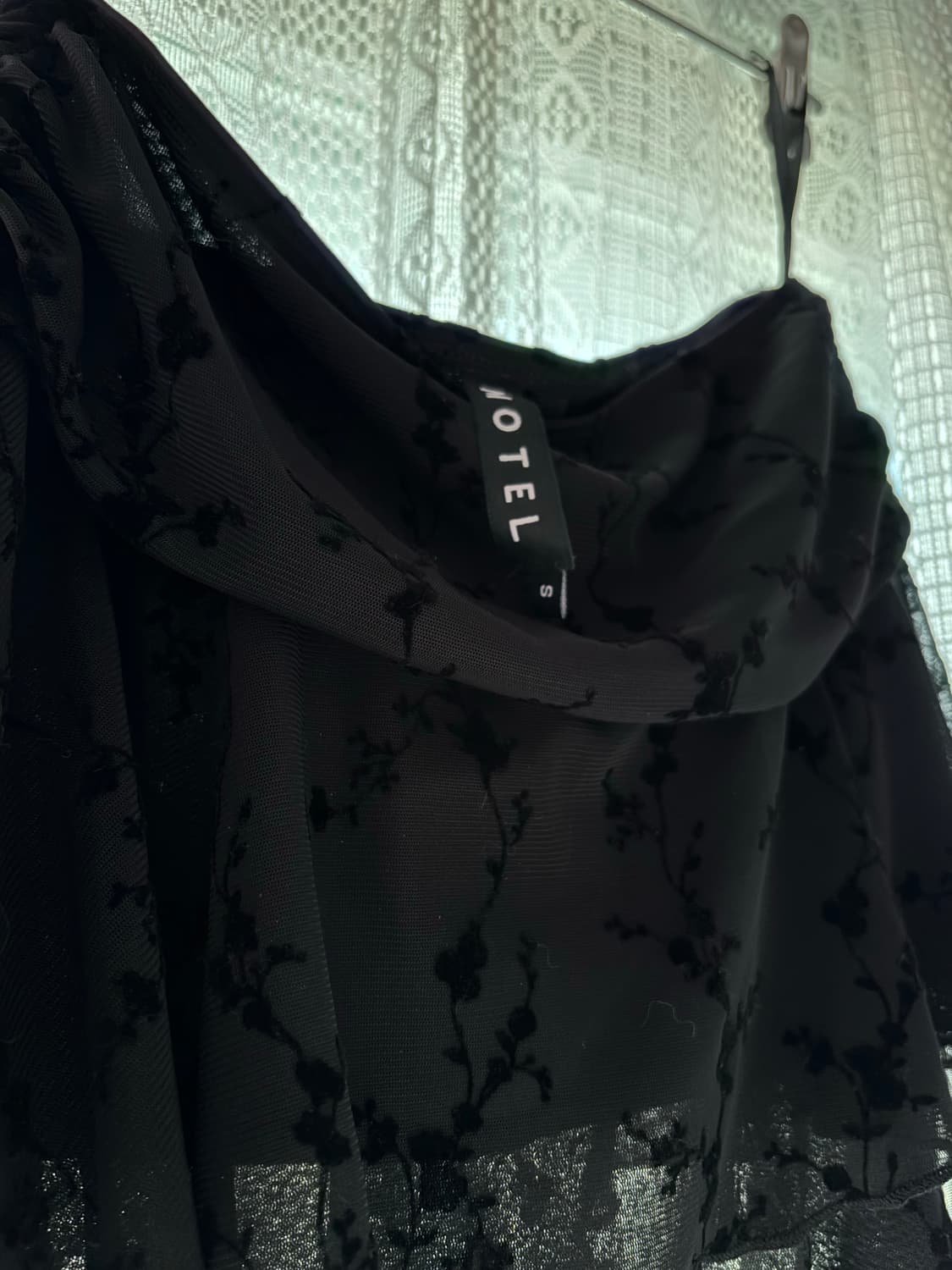 모텔락스 플로럴 쉬폰 스커트 상품이미지3