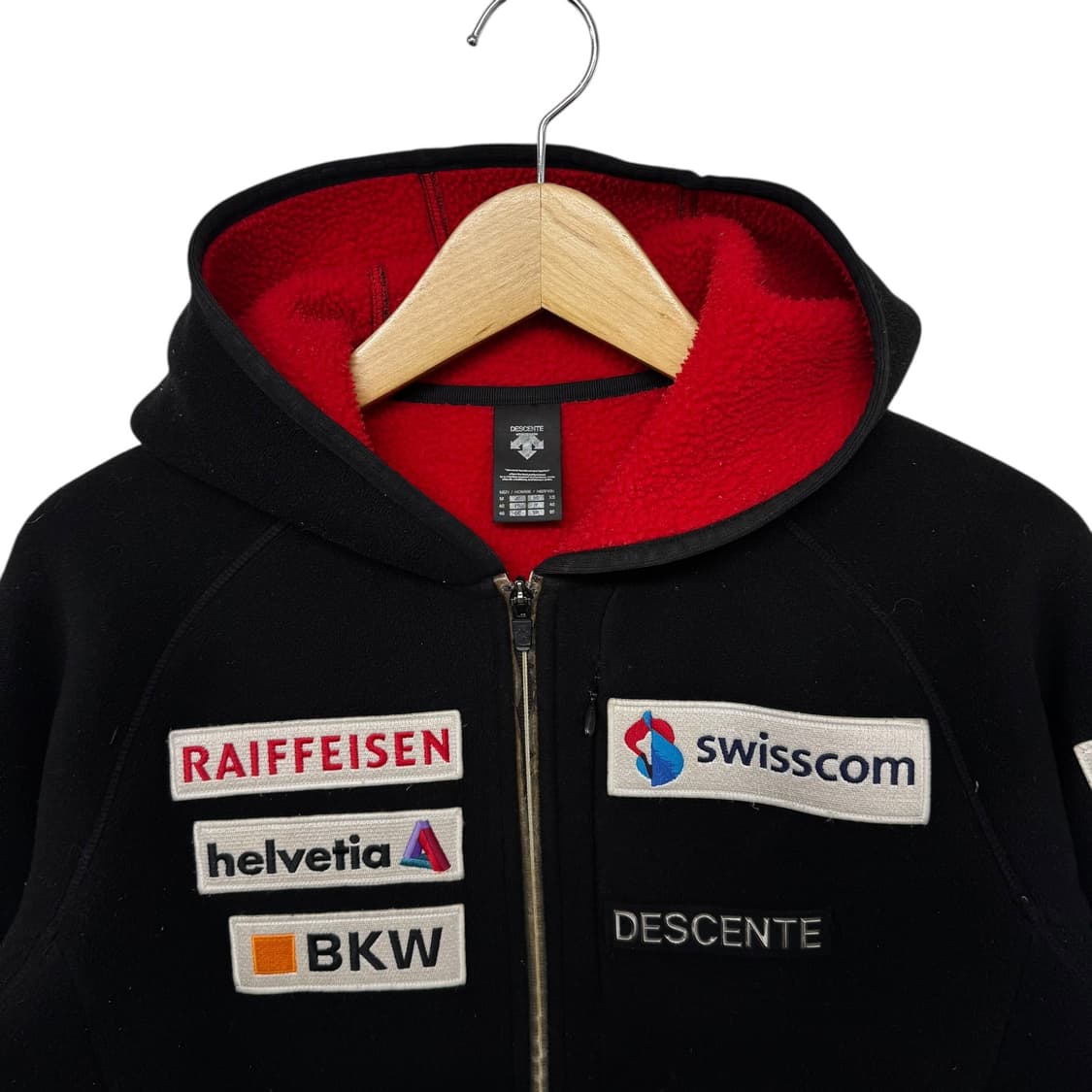 데상트 아우디 후리스 집업 상품이미지2