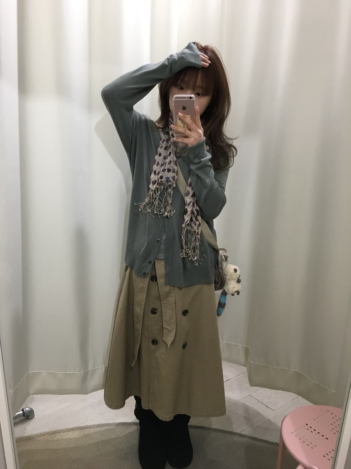 이너 가디건 파스텔민트 상품이미지5