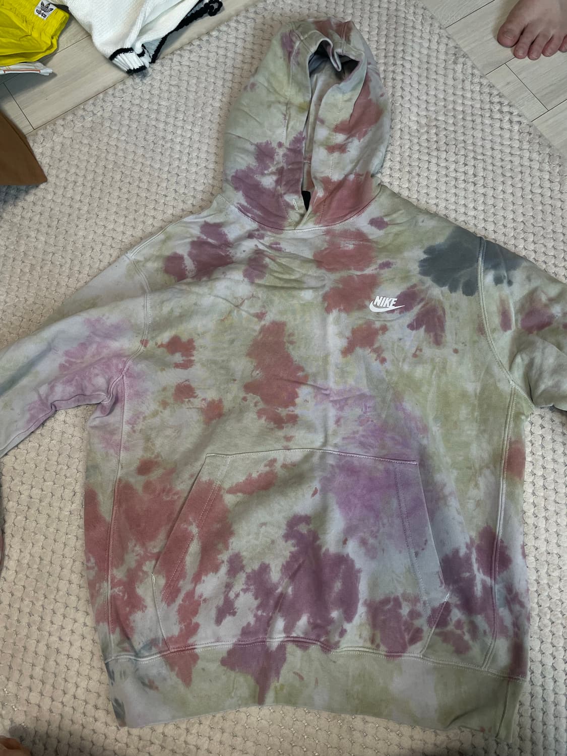 빈티지 나이키 타이다이 후드 상품이미지1