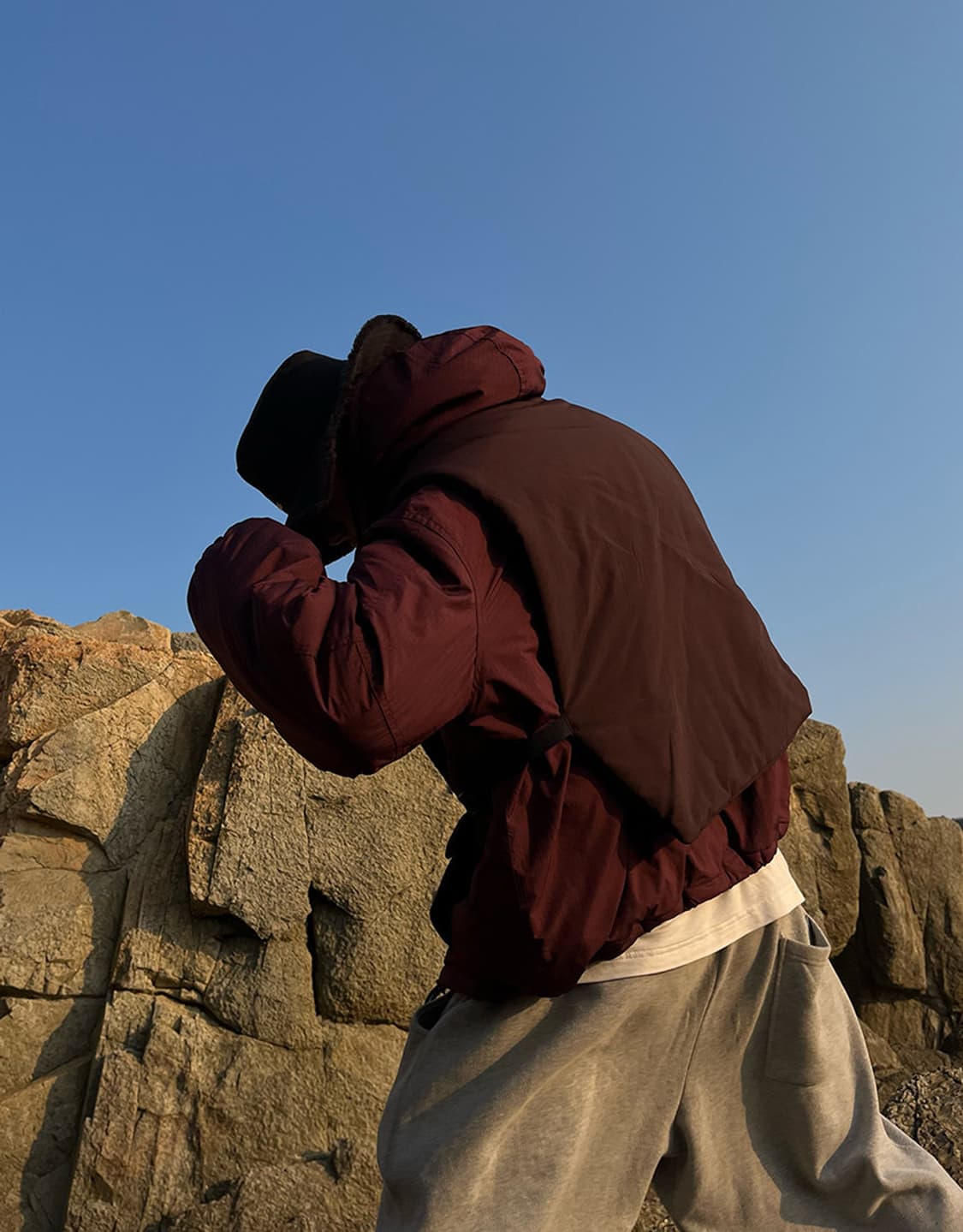 크롭 패딩 베스트 상품이미지10