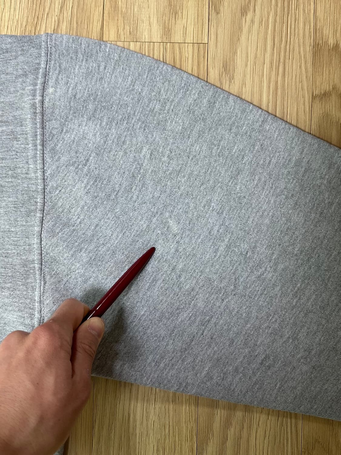 90s 빈티지 러셀 스웻셔츠 그레이 XXL USA 상품이미지8