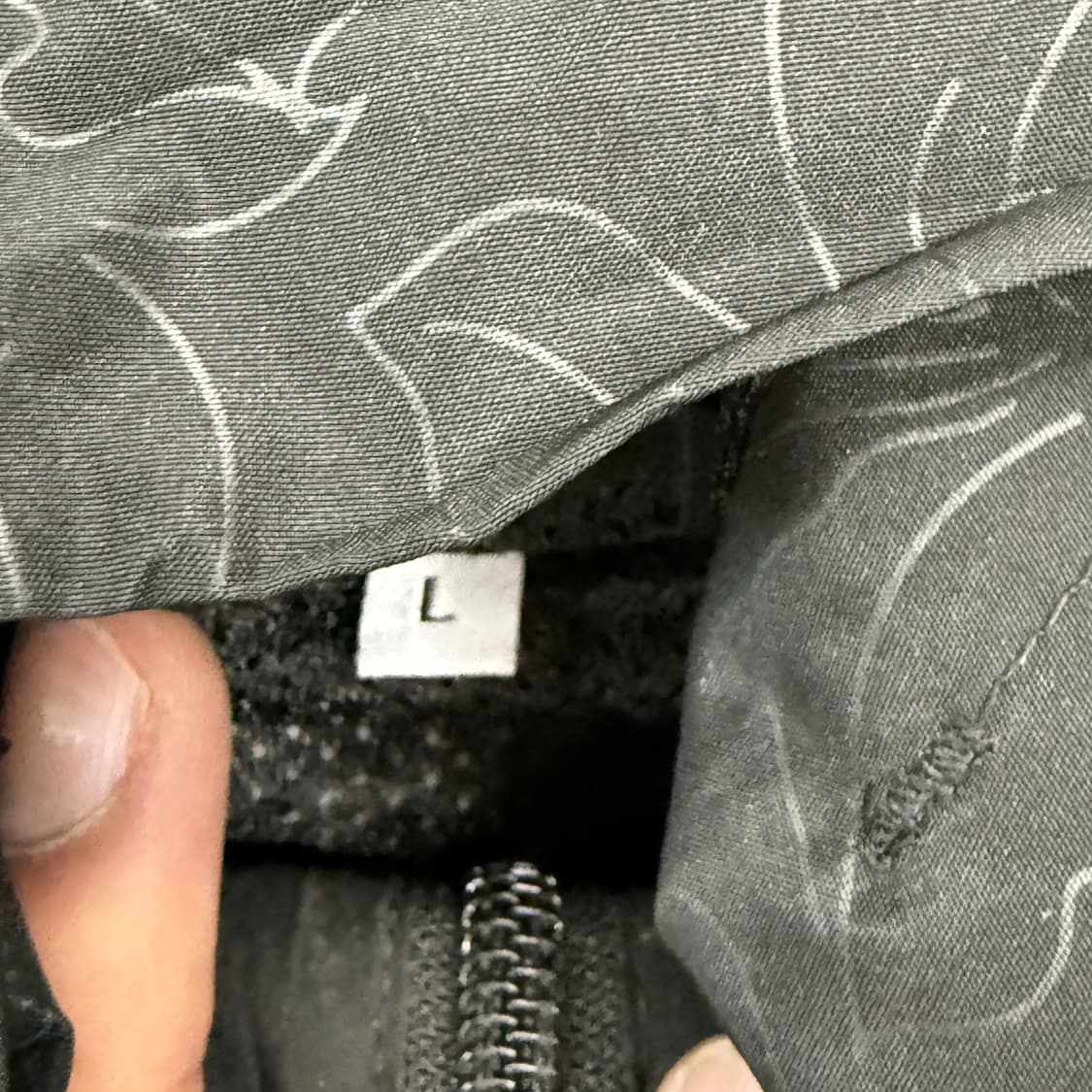 노네임 문앙 바람막이  상품이미지7