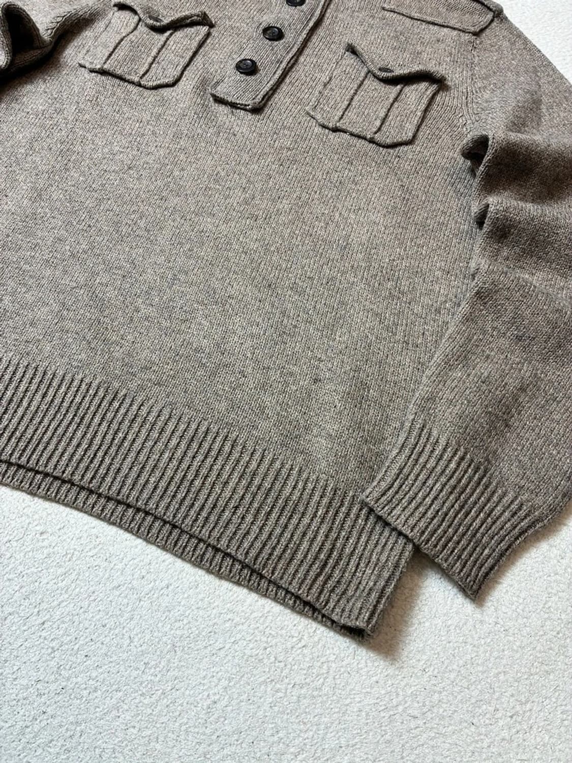 갭 GAP 00's Mock Neck 1/4 버튼 니트 PN7869 상품이미지4