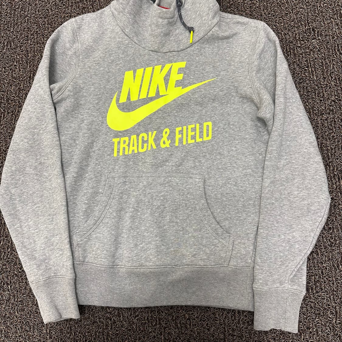 NIKE 나이키 여성 기모 후드티셔츠 그레이 S 상품이미지3