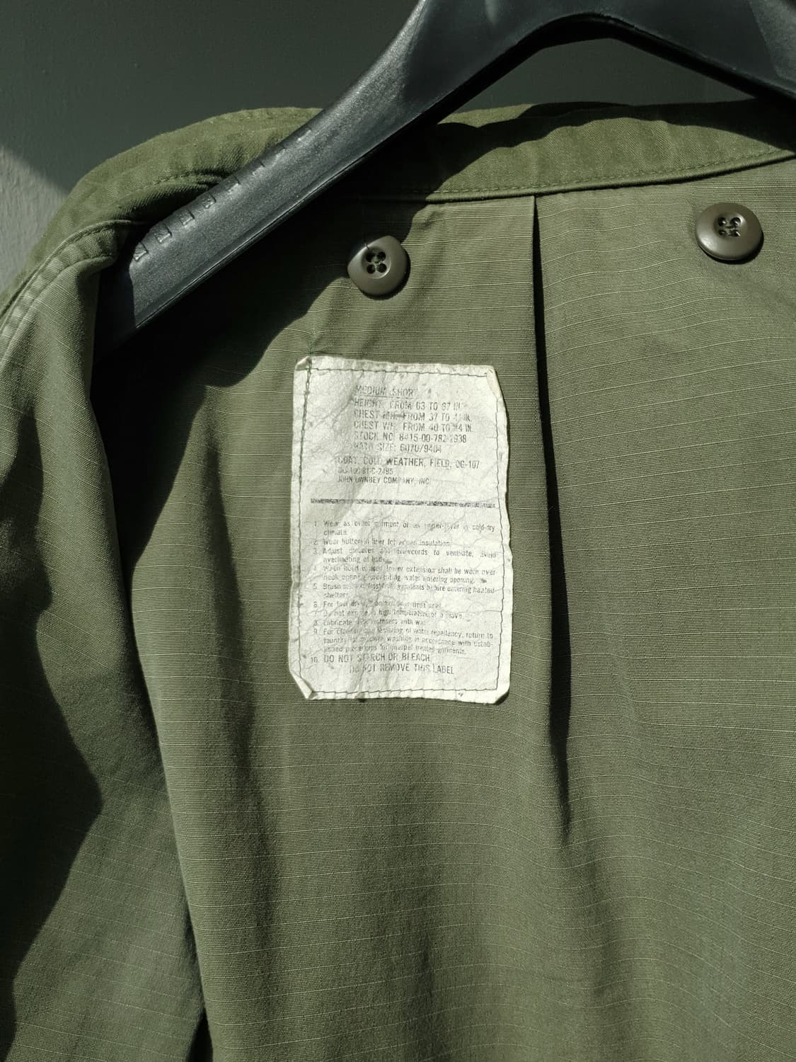 80s VINTAGE m65 jacket 상품이미지9