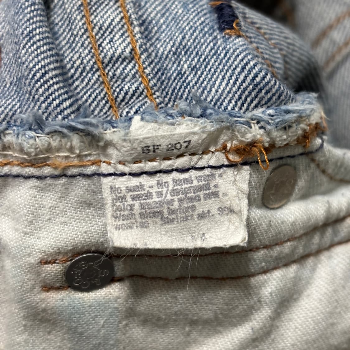 70s 빈티지 리바이스 517 66 전기 허리41.5cm 상품이미지9
