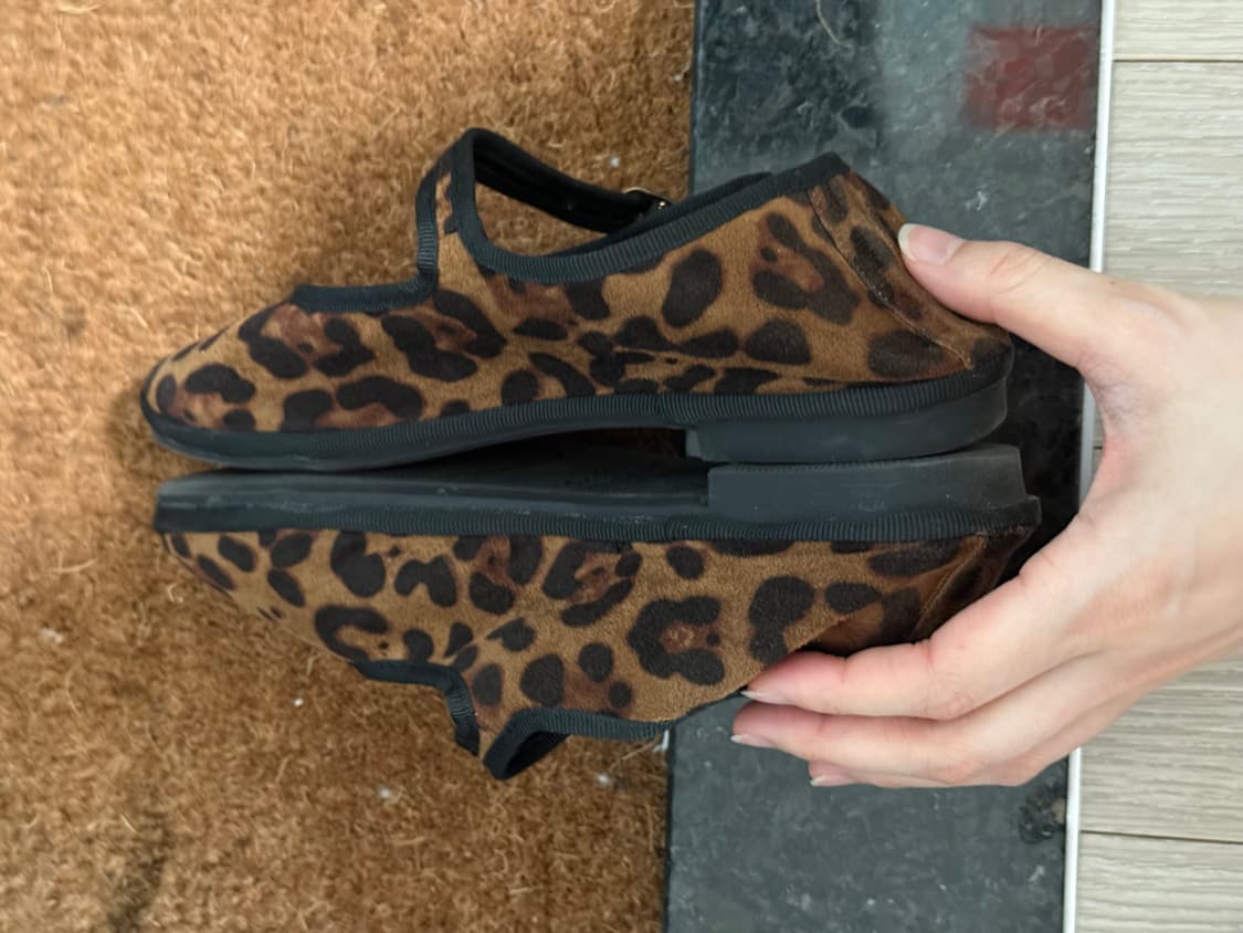 락피쉬웨더웨어 다야 메리제인 플랫 레오파드 uk3.5 상품이미지3