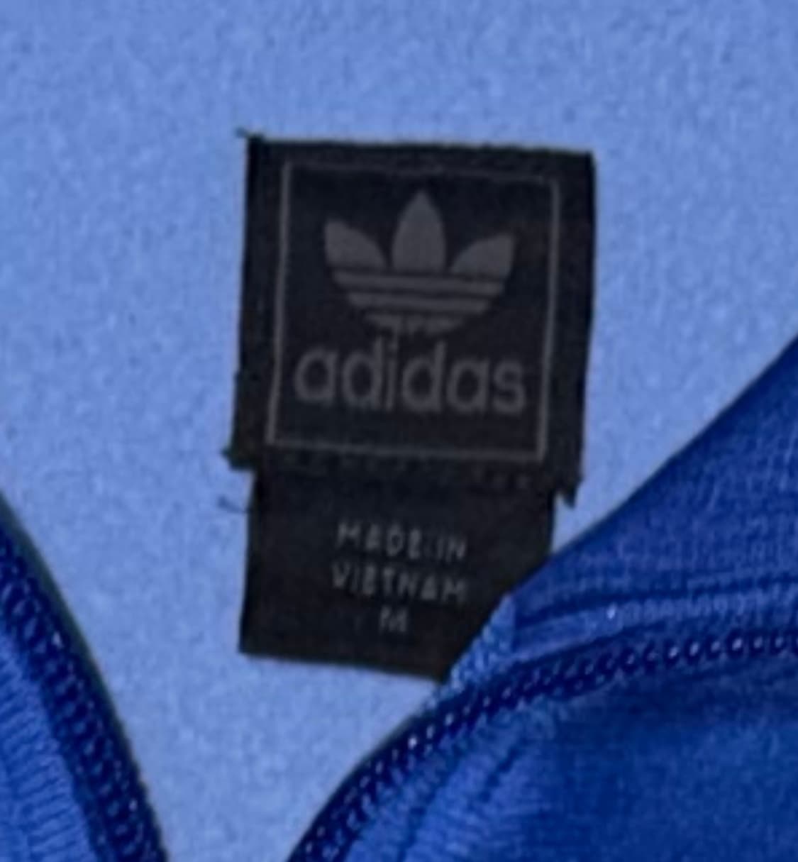 빈티지 USA 아디다스 져지 블루 트랙탑 상품이미지3