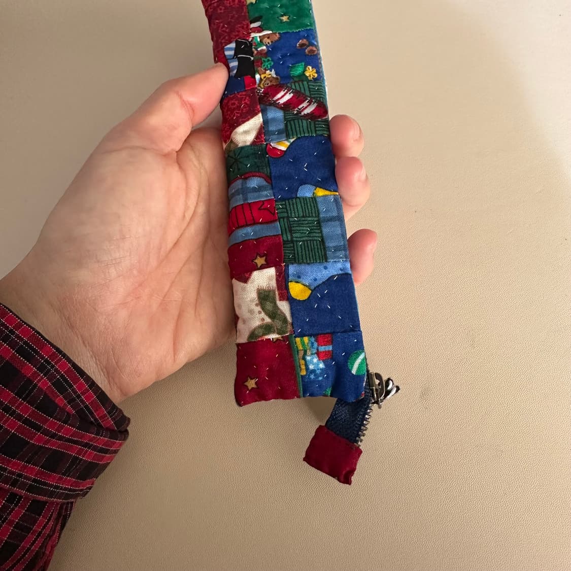 메리 크리스마스 필통 / 브러쉬파우치 / 퀼트 파우치  상품이미지5