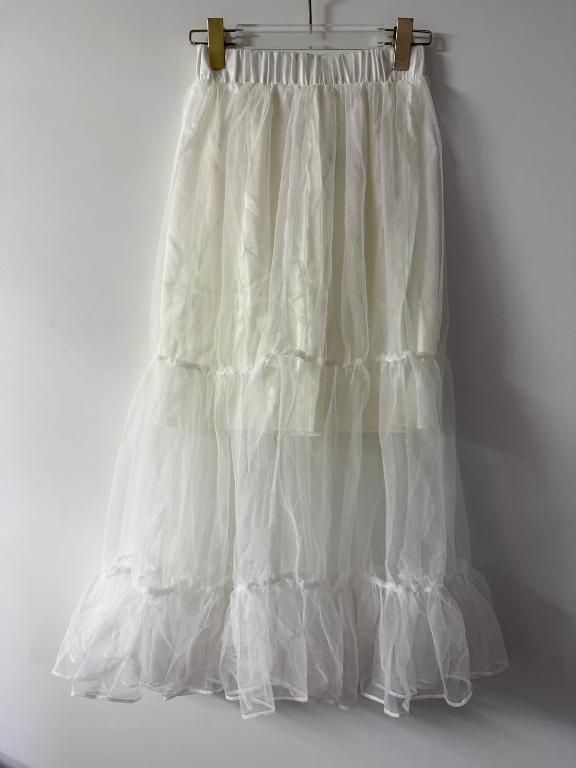 새상품 여자 롱 캉캉스커트 상품이미지1