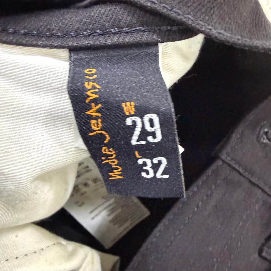 W29L32 누디진 블랙 데님팬츠 0203T 상품이미지5