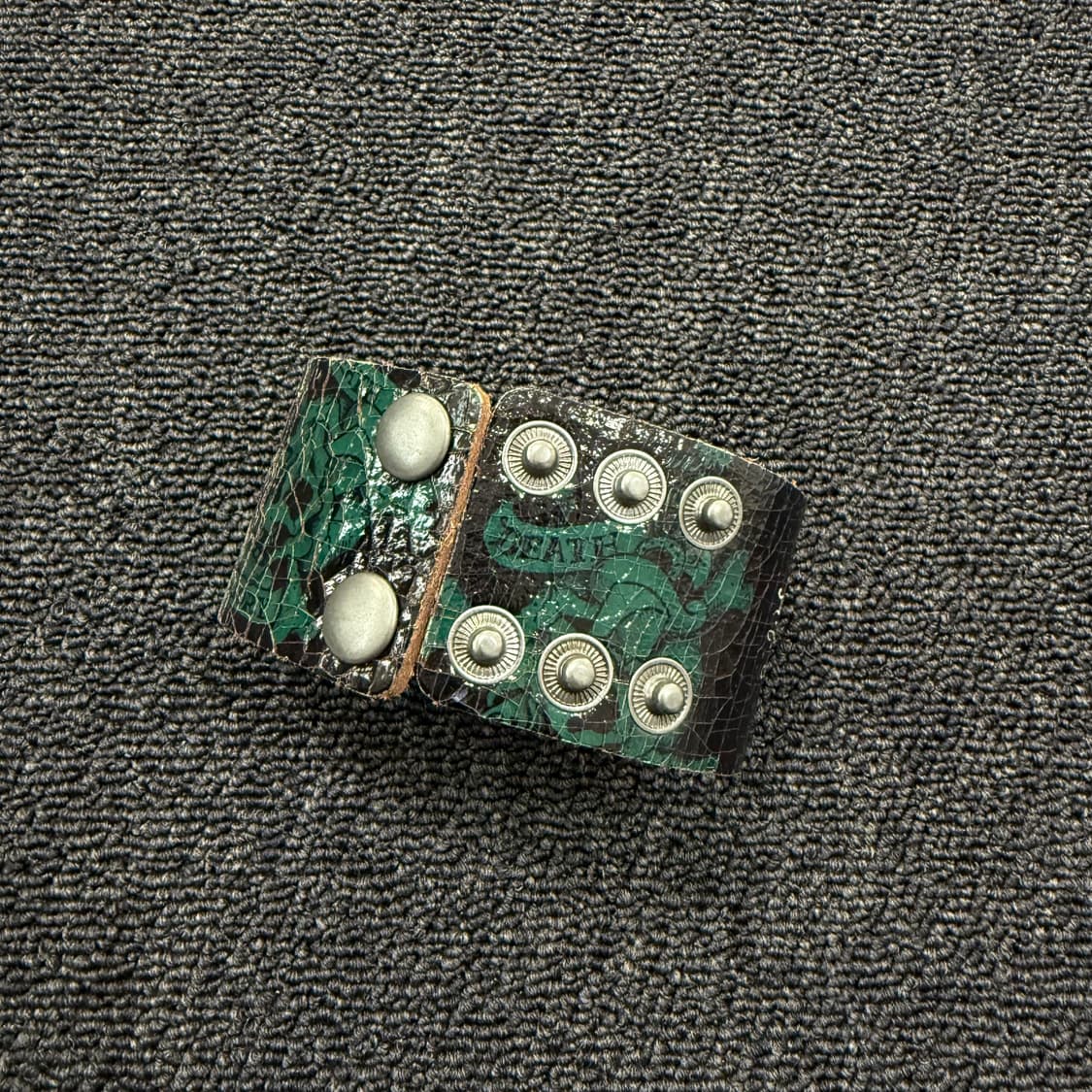 에드하디 빈티지 크랙 가죽 팔찌 상품이미지4