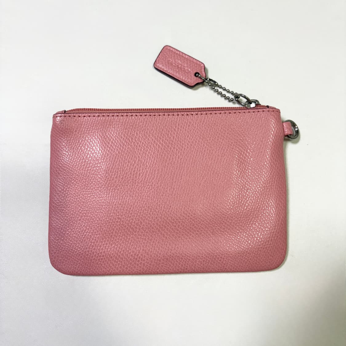 코치 손지갑 핑크 상품이미지2