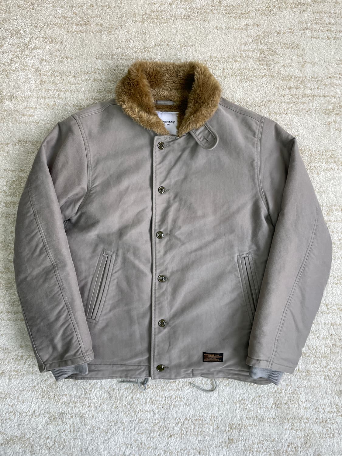 [XL] 에스피오나지 Lander N-1 Deck Jacket Grey 상품이미지1