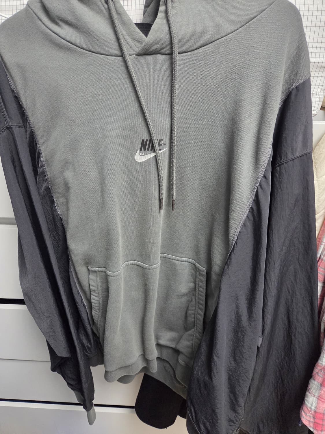 나이키 NSW 후드 BRS 아이언 그레이 상품이미지1