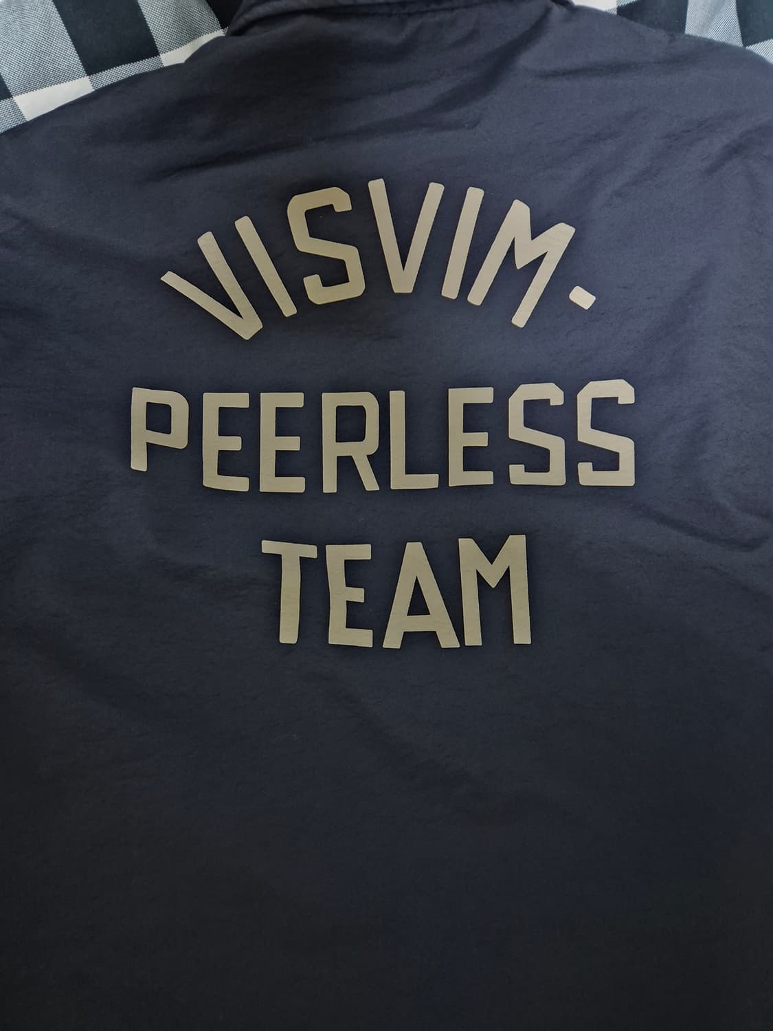 [1] visvim 비즈빔 23ss 코치자켓 네이비 상품이미지4