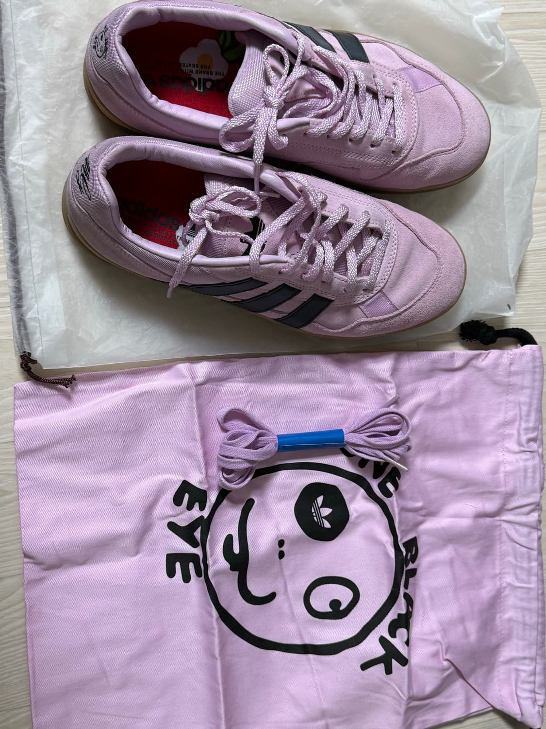 (270)아디다스x마크곤잘레스 알로하 슈퍼라이트 오키드 코어블랙 상품이미지1