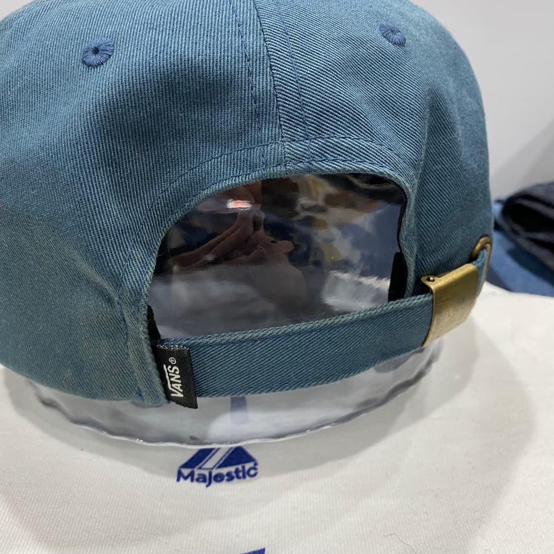 반스 투톤 볼캡 상품이미지3