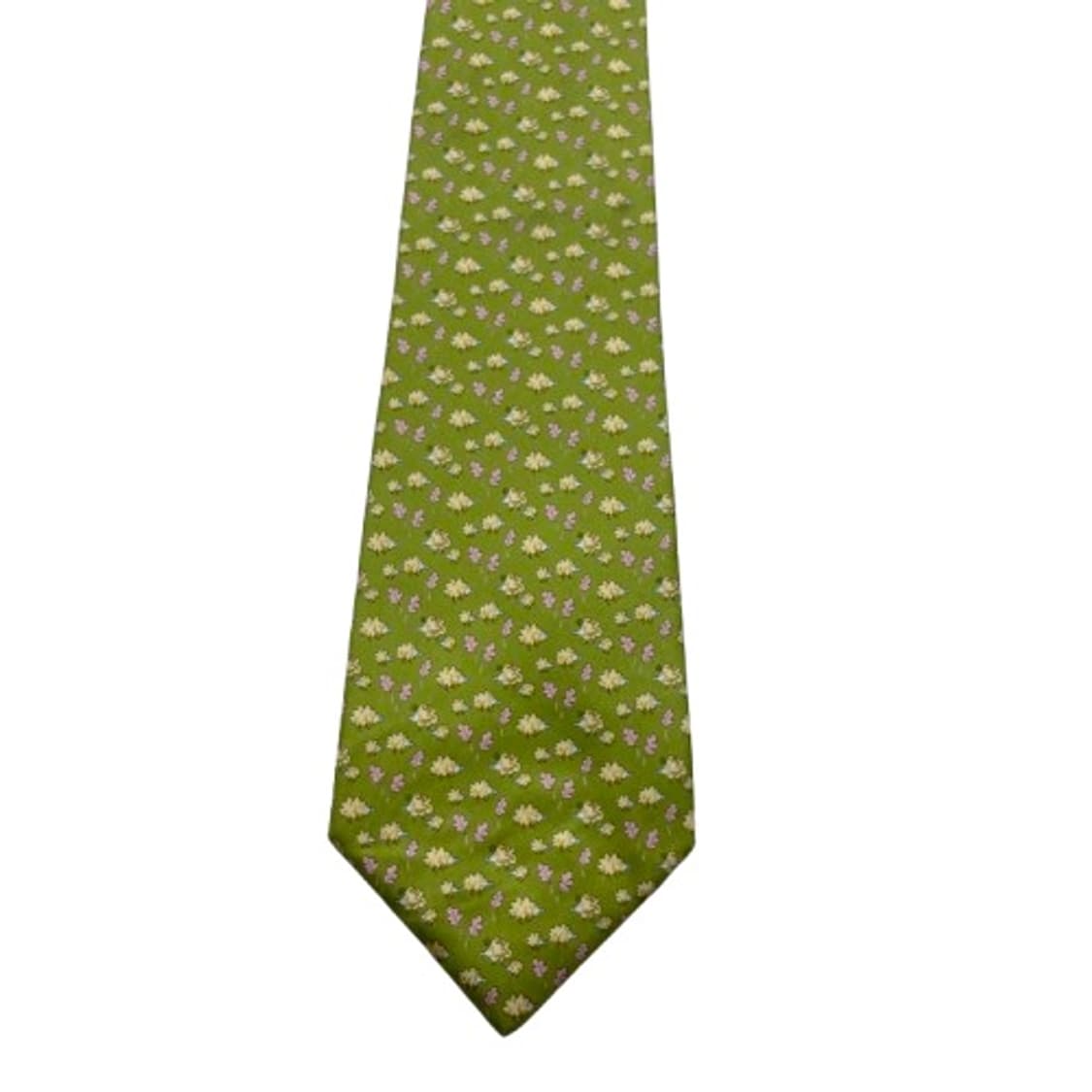 598) (Ferragamo) 살바토레페레가모 패턴 넥타이 상품이미지1