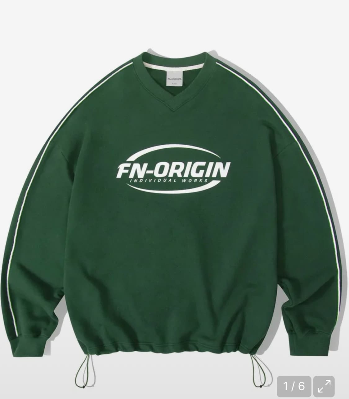 필루미네이트 오버핏 오리지널 트랙 스웨트 셔츠(그린) 상품이미지7
