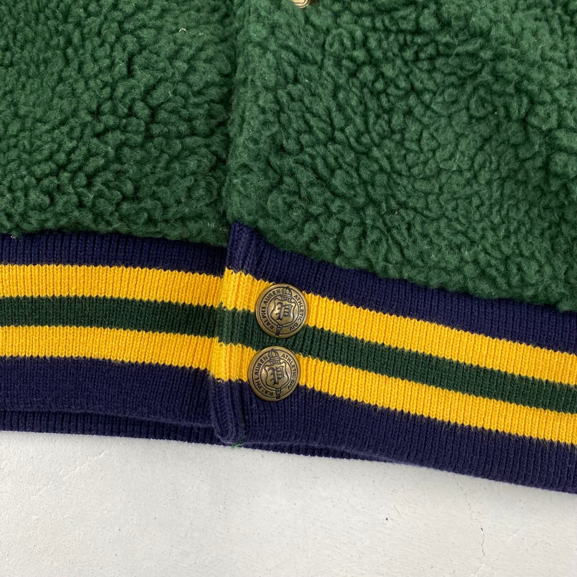 폴로 신형 스컬 배색 쉐르파 자켓 (110) 상품이미지6