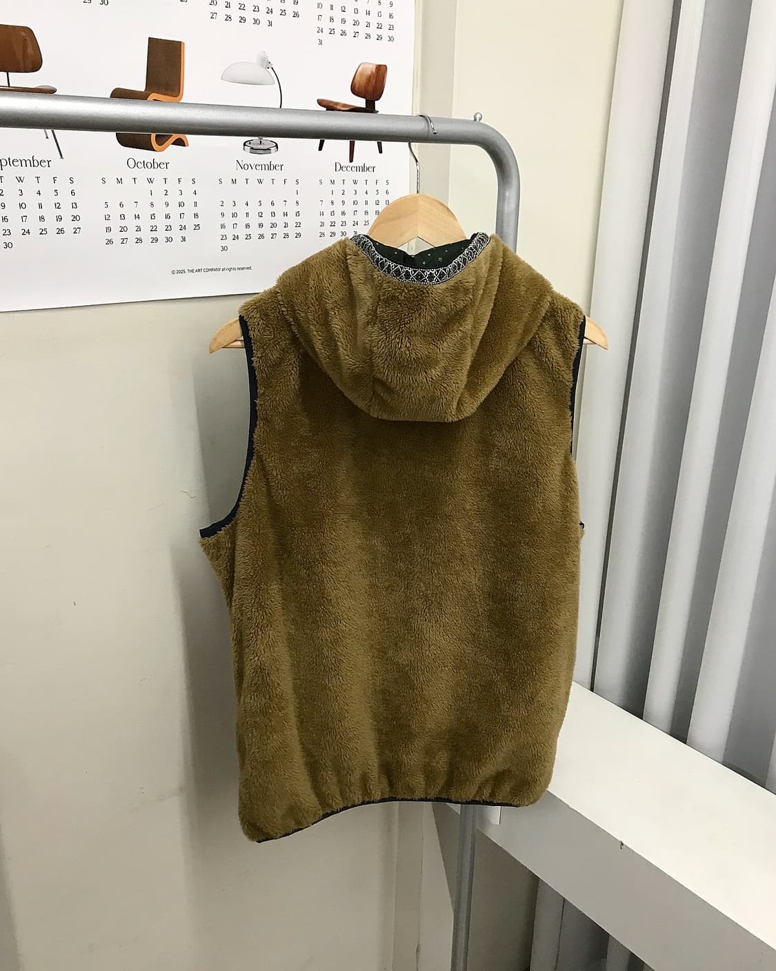 리버시블 후드 플리스 베스트 상품이미지4