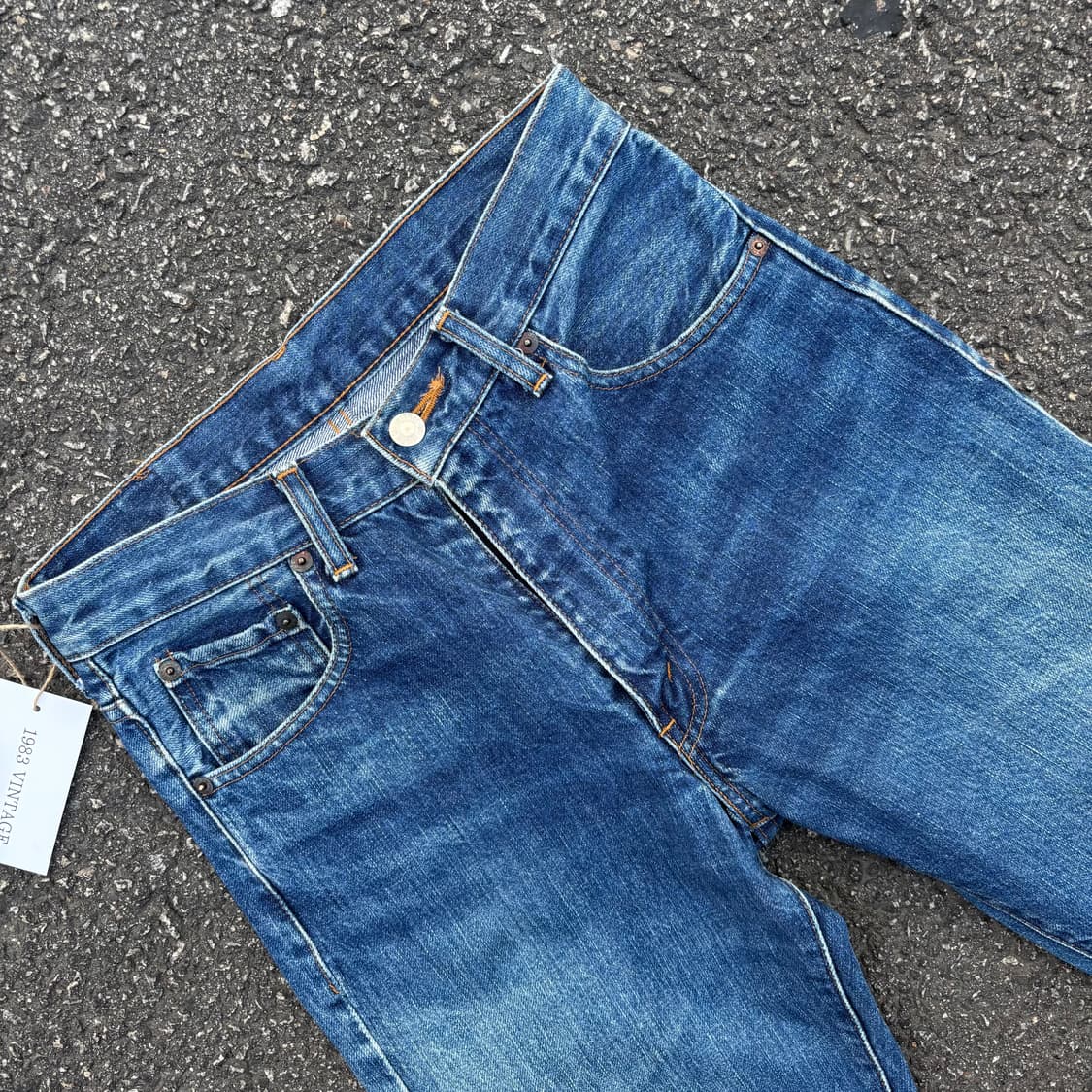 90년대 일본 리바이스 502xx 빅e 셀비지 상품이미지6