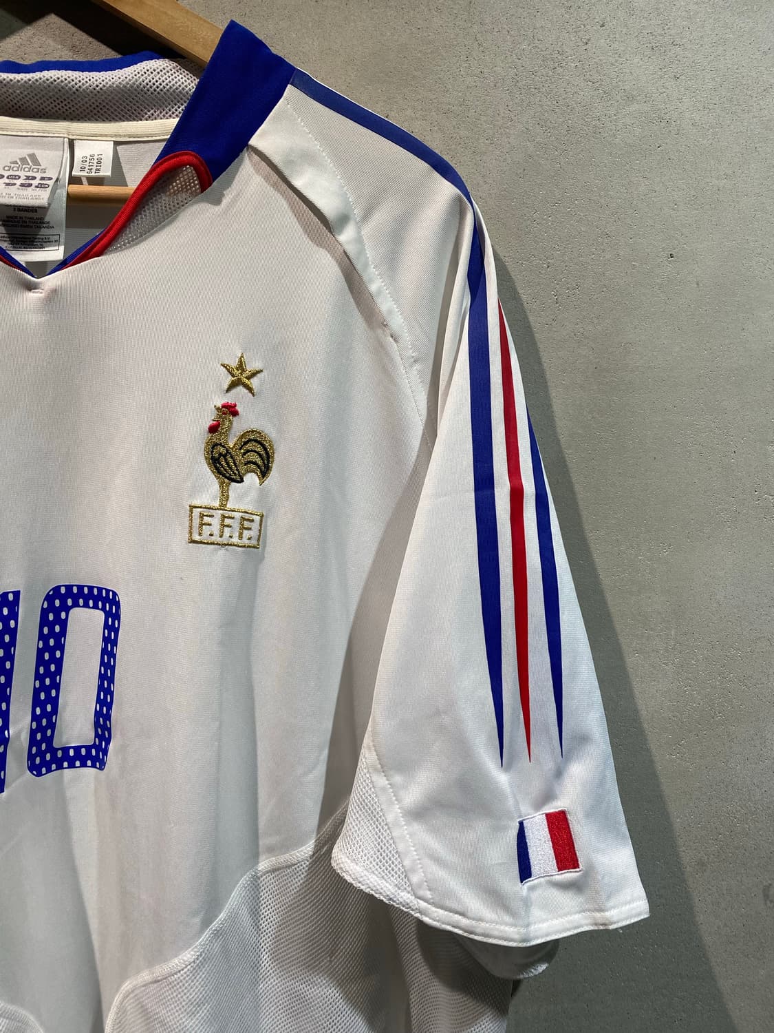 02-04 프랑스 국가대표 지단 어웨이 유니폼 상품이미지3