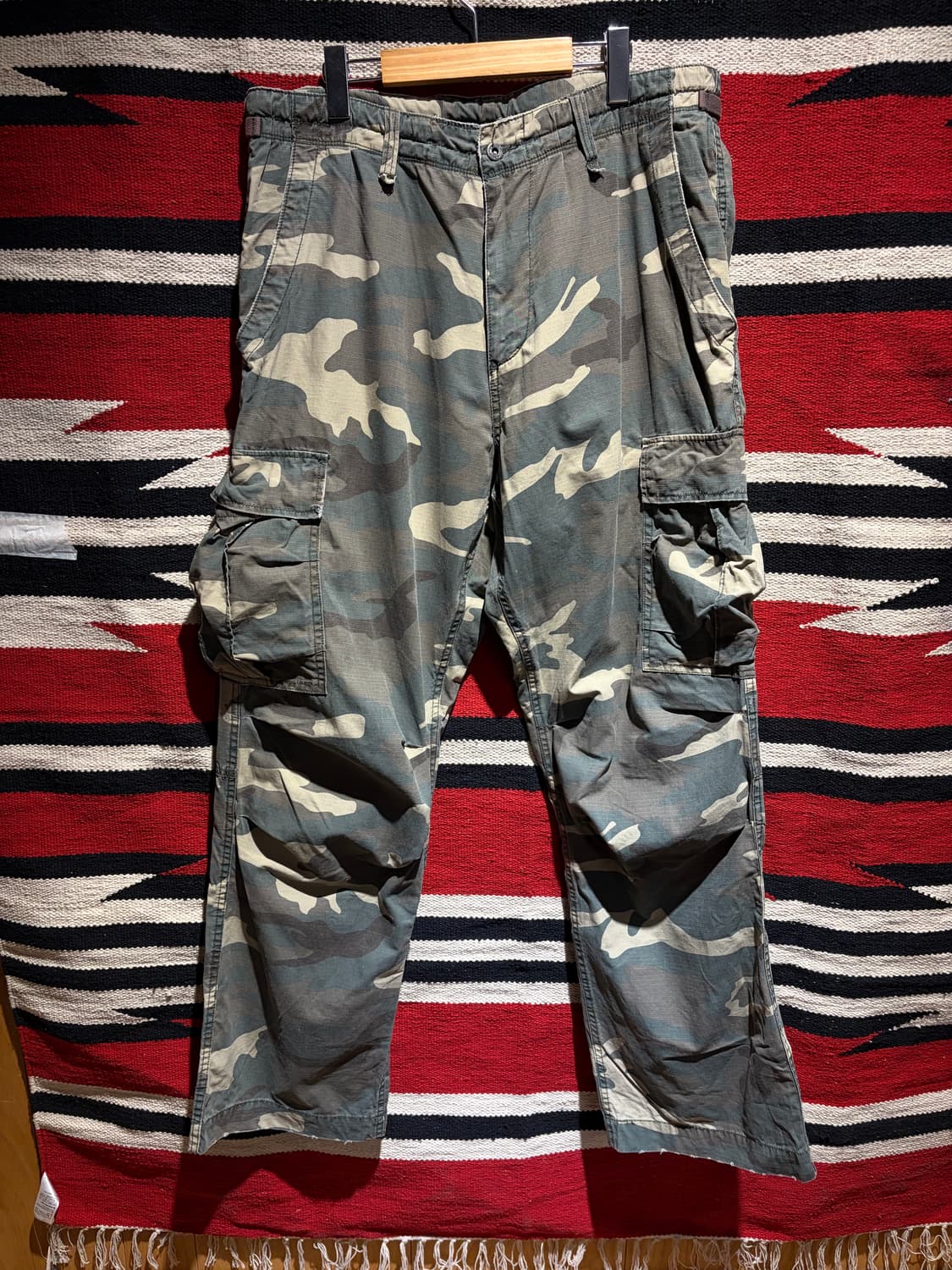 Avirex woodland camo pants / 아비렉스 카모 카고 상품이미지1