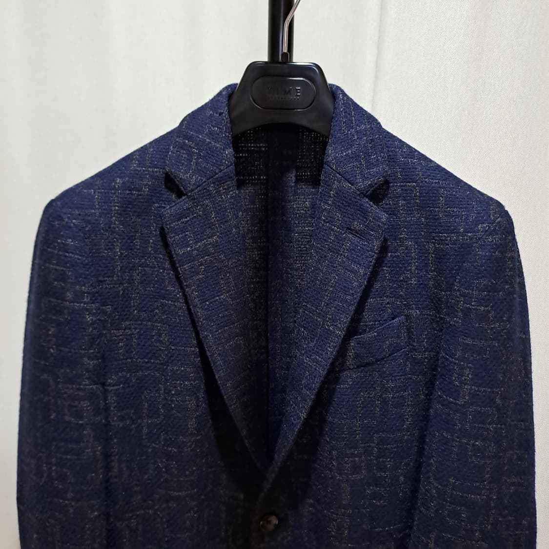 (택포) 라르디니 패턴 네이비 블레이저 48 A906 상품이미지2