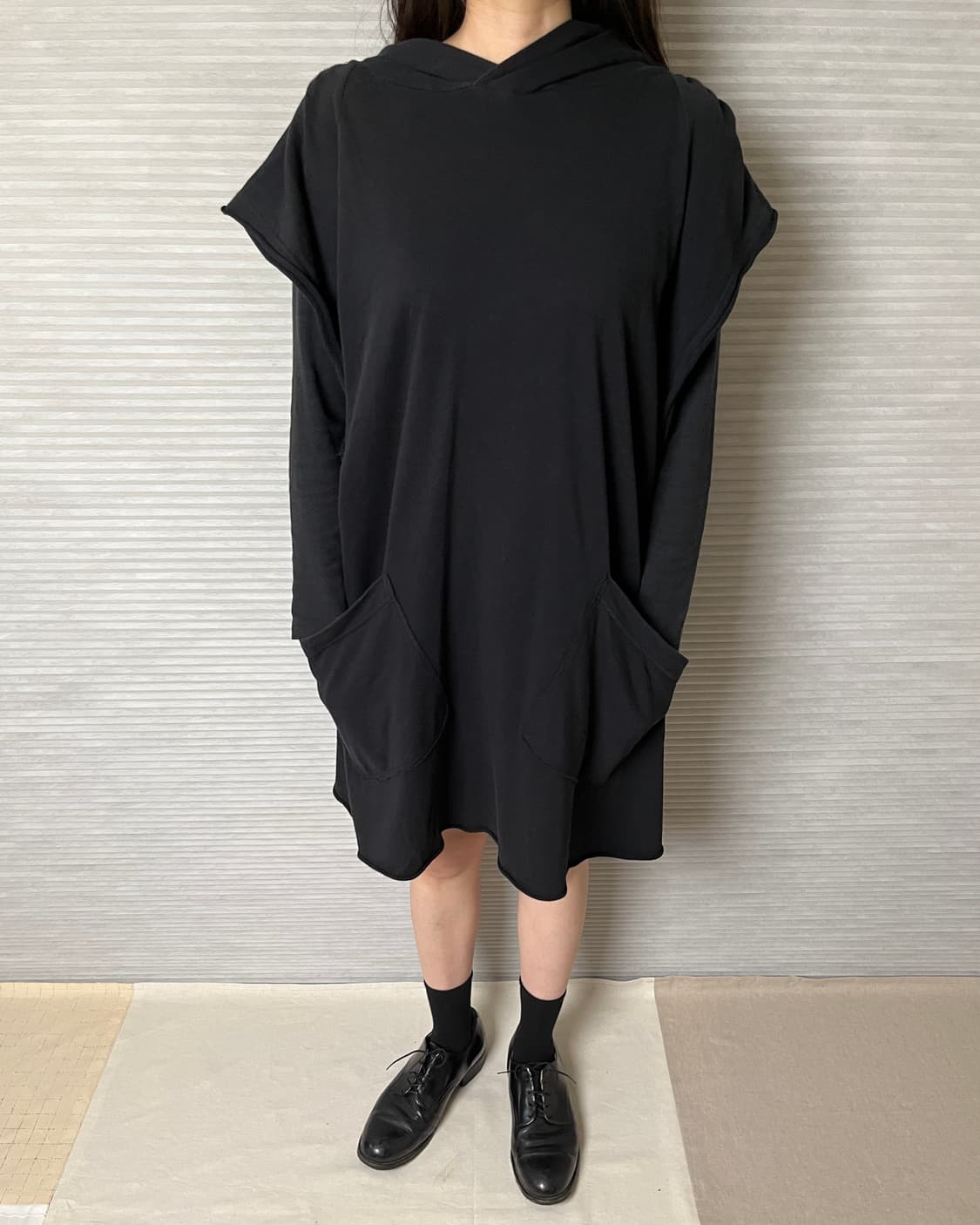요지야마모토 슬리브리스 후드 원피스 y’s yohji yamamoto 상품이미지3