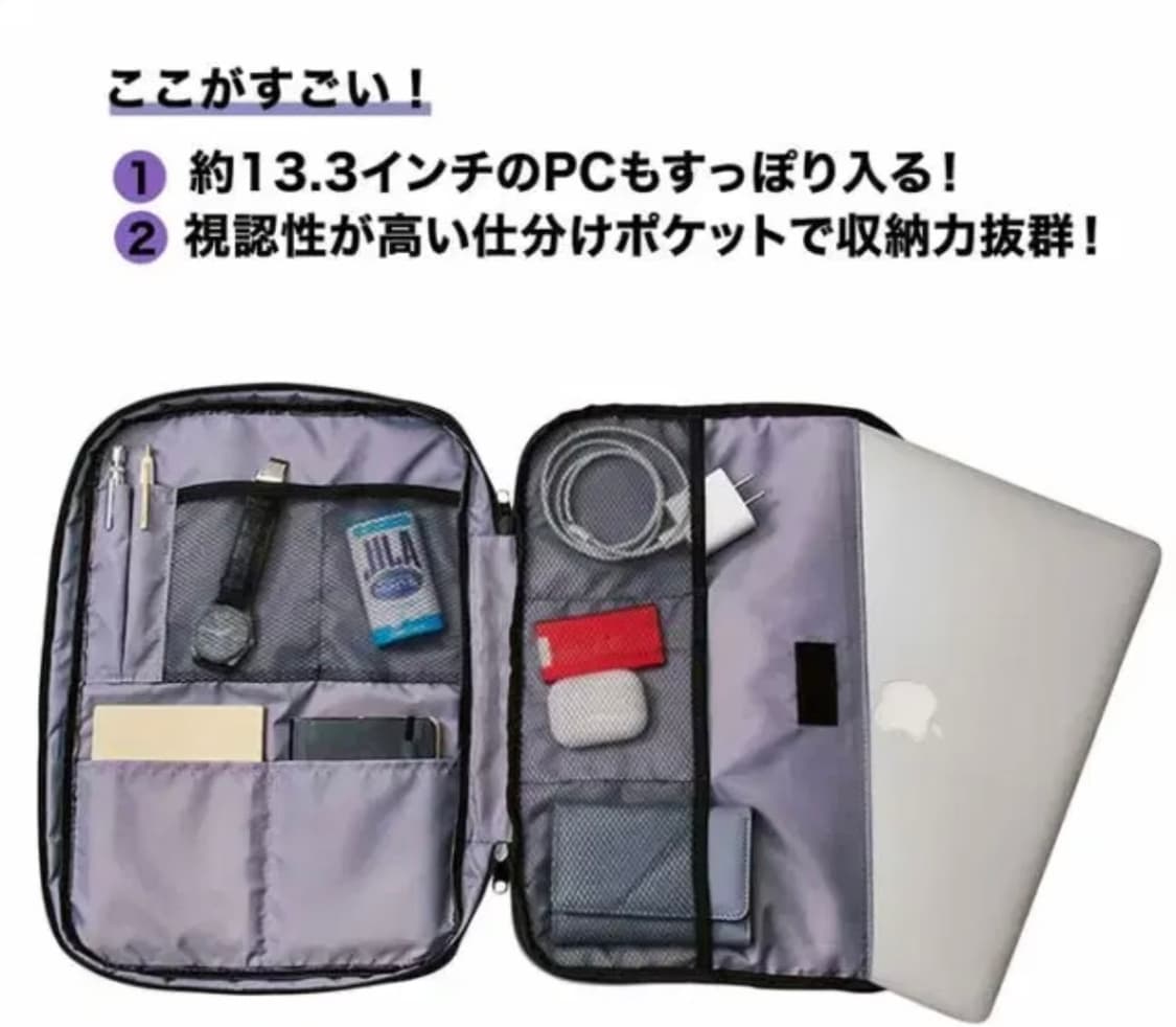 (일본잡지) 모노 맥스 2023.5 부록 인케이스 만능케이스 상품이미지6