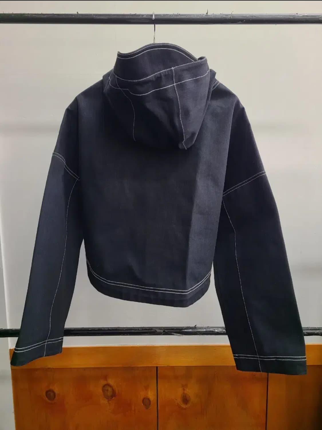 사스콰치패브릭스 데님 볼레로 자켓 상품이미지5