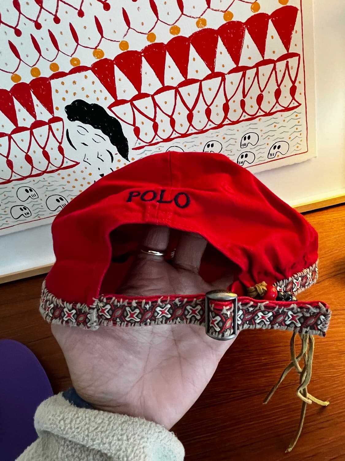 폴로 커스텀 캡모자 상품이미지3