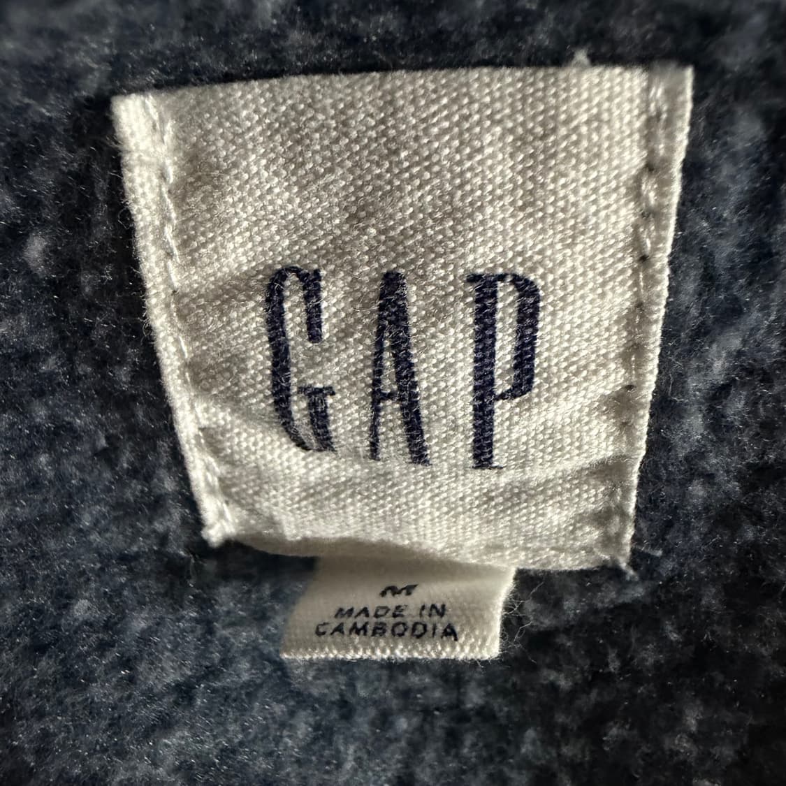 갭 네이비 후드집업 m 상품이미지3