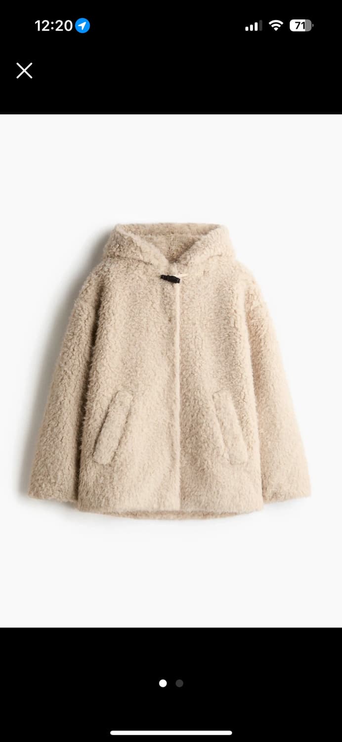 H&M 퍼자켓 상품이미지1