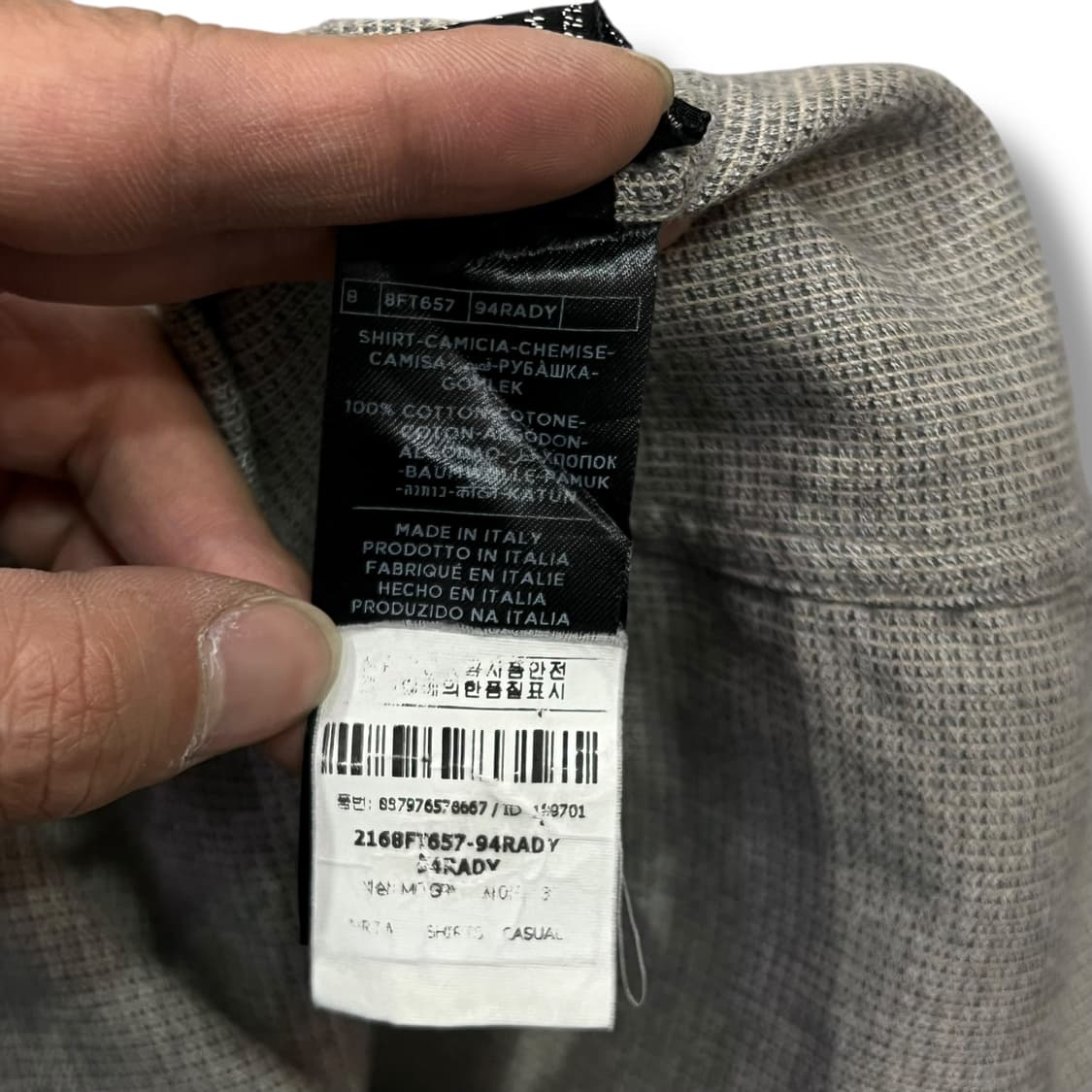  톰포드 체크 셔츠 y13954 상품이미지9