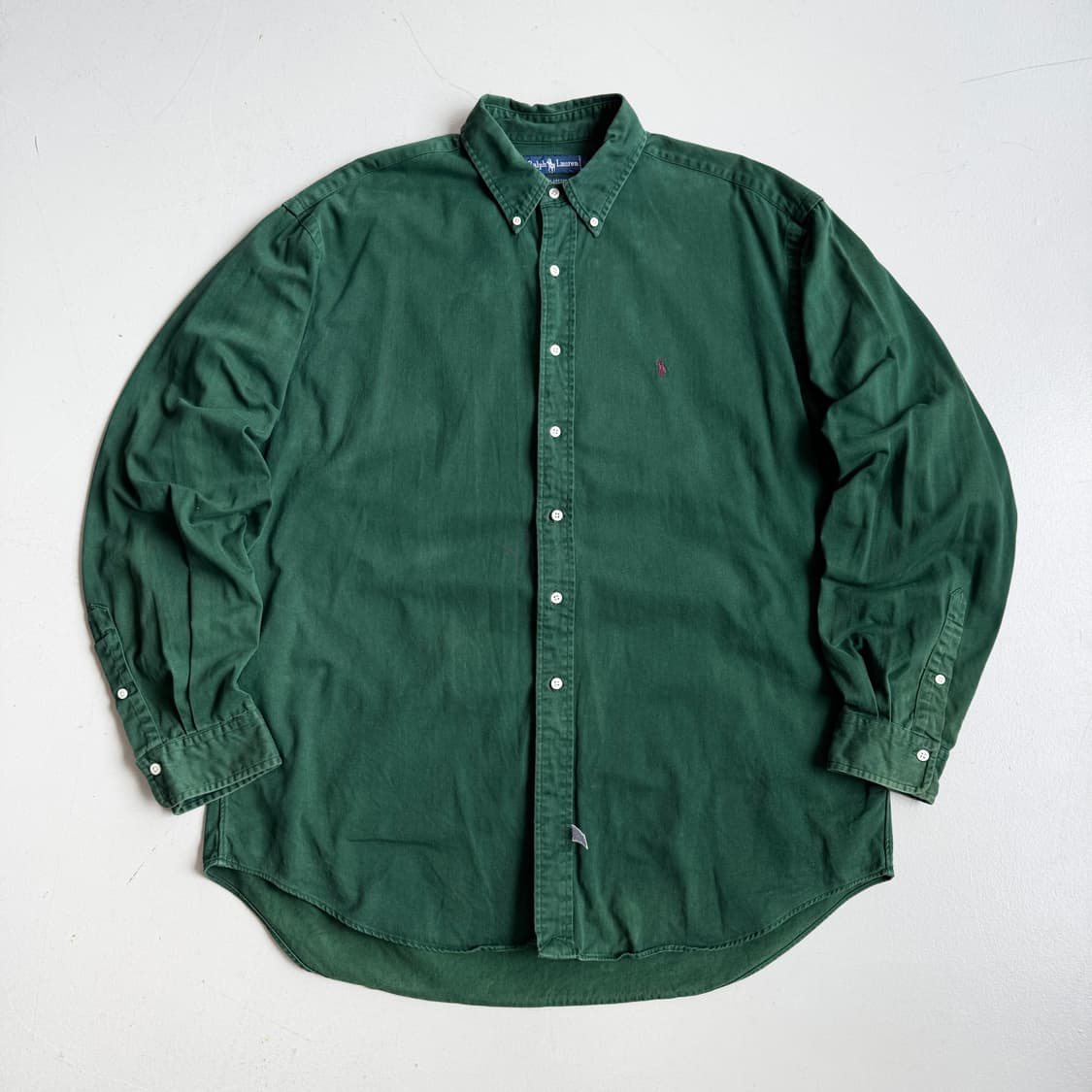 폴로 90s 옥스포드 셔츠 그린 상품이미지2